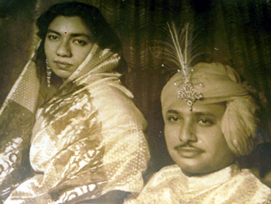Raja Birendra Bijoy Malla Deb & Rani Indira Devi