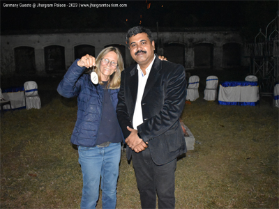 Germany Guests @ Jhargram Palace